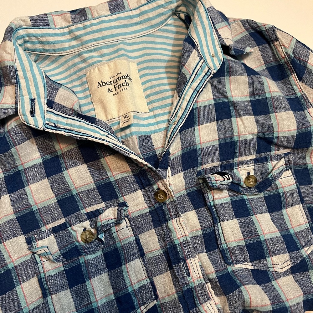Abercrombie Women’s Button Down Plaid